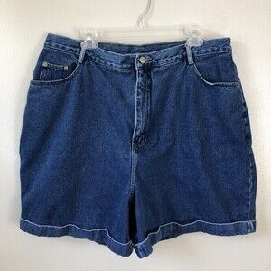 Vintage PS Gitano Jean Shorts Womens 38/24W High Rise 5.5" Inseam Cotton Denim